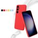 Защитный чехол Deexe Silicone Case для Samsung Galaxy S24 - Red. Фото 4 из 8