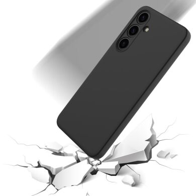 Защитный чехол Deexe Silicone Case для Samsung Galaxy S24 - Black