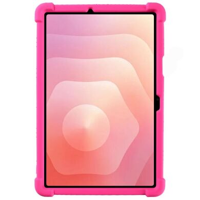 Защитный чехол Deexe Silicone Kickstand для Samsung Galaxy Tab S11 (X730/X736) - Rose