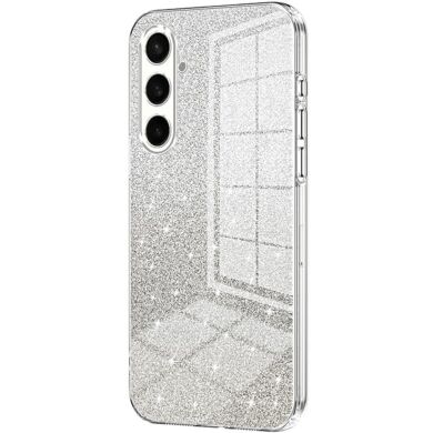 Защитный чехол Deexe Sparkles Cover для Samsung Galaxy S26 - Transparent