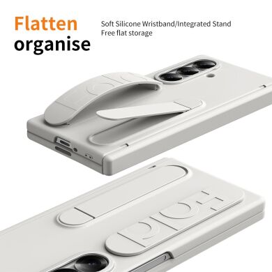 Захисний чохол Deexe Standing Grip для Samsung Galaxy Fold 7 - White