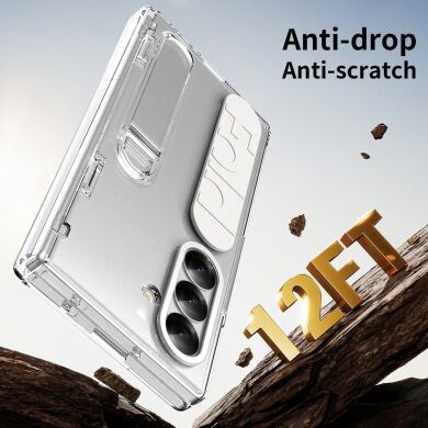 Захисний чохол Deexe Standing Grip для Samsung Galaxy Fold 7 - White