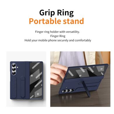 Захисний чохол Deexe Standing Grip для Samsung Galaxy Fold 7 - White