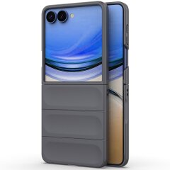 Защитный чехол Deexe Terra Case для Samsung Galaxy Flip 8 - Dark Grey