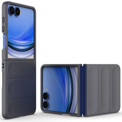 Защитный чехол Deexe Terra Case для Samsung Galaxy Flip 8 - Dark Grey