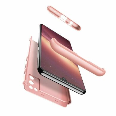 Захисний чохол GKK Double Dip Case для Samsung Galaxy A41 (A415) - Rose Gold