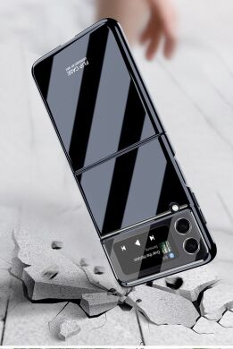 Защитный чехол GKK Gloss Case для Samsung Galaxy Flip 3 - Black