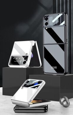 Захисний чохол GKK Gloss Case для Samsung Galaxy Flip 3 - Black