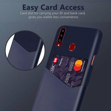 Защитный чехол KSQ Business Pocket для Samsung Galaxy A20s (A207) - Blue
