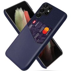 Защитный чехол KSQ Business Pocket для Samsung Galaxy S22 Ultra - Blue