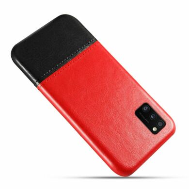 Защитный чехол KSQ Dual Color для Samsung Galaxy A41 (A415) - Red / Black