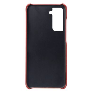 Защитный чехол KSQ Leather Cover для Samsung Galaxy S22 Plus - Red