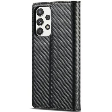 Защитный чехол LC.IMEEKE Carbon Fiber для Samsung Galaxy A52 (A525) / A52s (A528) - Vertical Stripe