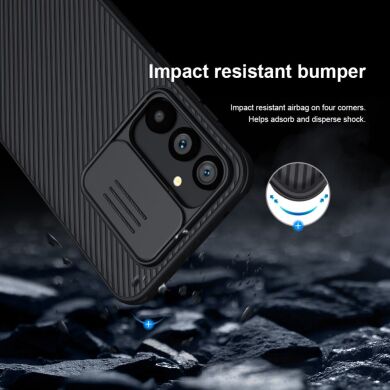 Защитный чехол NILLKIN CamShield Pro для Samsung Galaxy S23 FE - Green