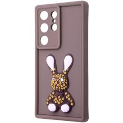 Защитный чехол Pretty Things Case для Samsung Galaxy S25 Ultra (S938) - Brown / Rabbit