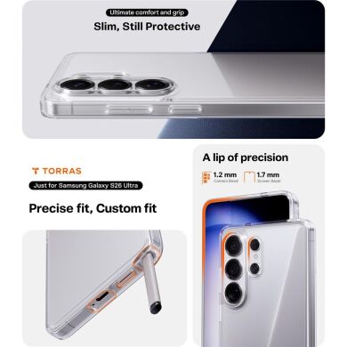 Защитный чехол TORRAS Guardian для Samsung Galaxy S26 Ultra - Clear