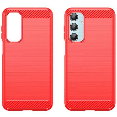 Защитный чехол UniCase Carbon для Samsung Galaxy M35 (M356) - Red