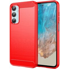 Защитный чехол UniCase Carbon для Samsung Galaxy M35 (M356) - Red