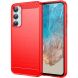 Защитный чехол UniCase Carbon для Samsung Galaxy M35 (M356) - Red. Фото 1 из 8