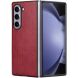 Защитный чехол UniCase Leather Series (FF) для Samsung Galaxy Fold 6 - Red. Фото 3 из 6