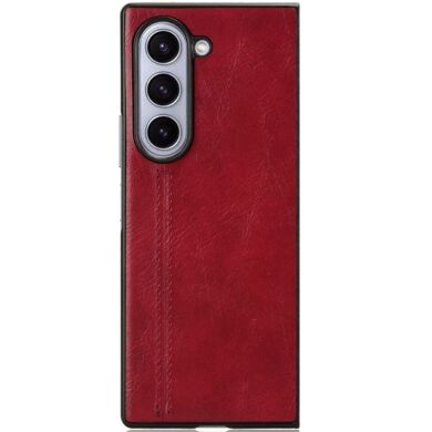 Защитный чехол UniCase Leather Series (FF) для Samsung Galaxy Fold 6 - Red