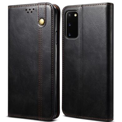 Защитный чехол UniCase Leather Wallet для Samsung Galaxy S20 FE (G780) - Black