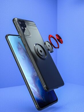 Захисний чохол UniCase Magnetic Ring для Samsung Galaxy A31 (A315) - Black / Blue