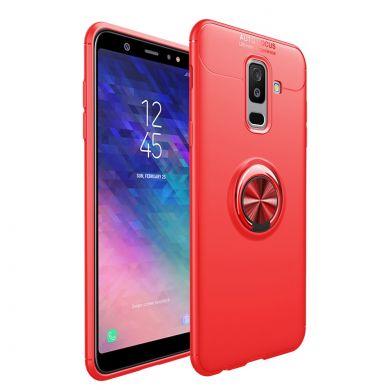 Защитный чехол UniCase Magnetic Ring для Samsung Galaxy A6+ 2018 (A605) - Red