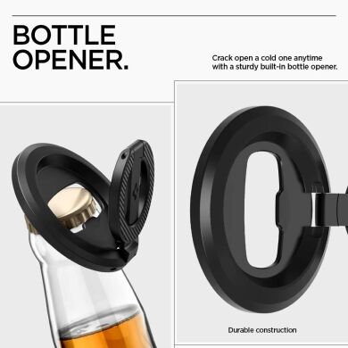 Магнитное кольцо-держатель Spigen O-Mag Ring (AMP08822) - Black