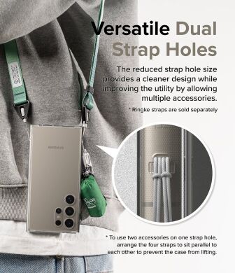 Захисний чохол Ringke Fusion для Samsung Galaxy S24 Ultra (S928) 8809961783524 - Clear