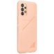 Защитный чехол Card Slot Cover для Samsung Galaxy A23 (A235) EF-OA235TPEGRU - Peach. Фото 2 из 5