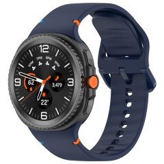 Ремешок ArmorStandart Soft Silicone (M/L) для Samsung Galaxy Watch 8 (40/44mm) / 8 Classic - Dark Blue