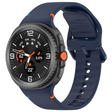 Ремінець ArmorStandart Soft Silicone (M/L) для Samsung Galaxy Watch 8 (40/44mm) / 8 Classic - Dark Blue