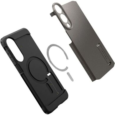 Защитный чехол Spigen (SGP) Tough Armor (MagFit) для Samsung Galaxy S25 Edge (S937) ACS09423 - Gunmetal