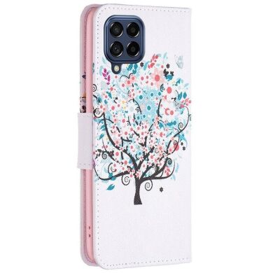 Чохол-книжка Deexe Color Wallet для Samsung Galaxy M53 (M536) - Flower Tree