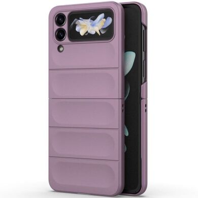 Захисний чохол Deexe Terra Case (FF) для Samsung Galaxy Flip 4 - Light Purple