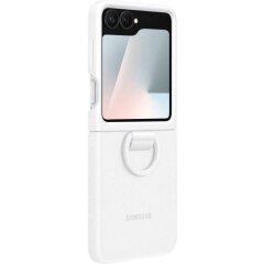Захисний чохол Silicone Case (FF) для Samsung Galaxy Flip 6 / Flip 7 FE (EF-PF741TWEGUA) - White