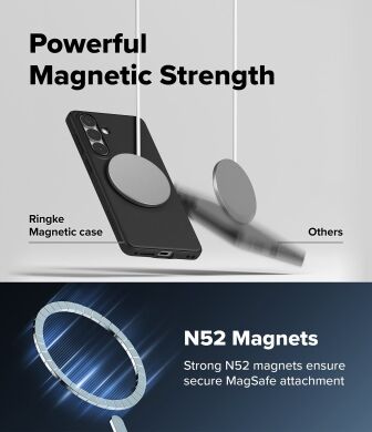 Захисний чохол Ringke Onyx Magnetic (FP) для Samsung Galaxy S26 (S942) 8800328816503 - Black