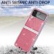 Захисний чохол Deexe Glitter Case для Samsung Galaxy Flip 4 - Red