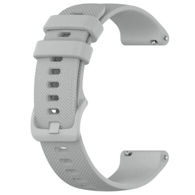 Ремешок UniCase Rhombus Texture для часов с шириной крепления 18 мм - Grey