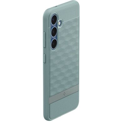 Защитный чехол Spigen (SGP) Caseology Parallax (MagFit) by Spigen для Samsung Galaxy S25 (S931) ACS09063 - Sage Green