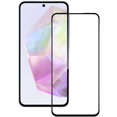 Защитное стекло ACCLAB Full Glue для Samsung Galaxy A37 (A376) - Black