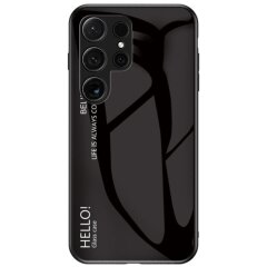 Защитный чехол Deexe Gradient Color для Samsung Galaxy S24 Ultra - Black