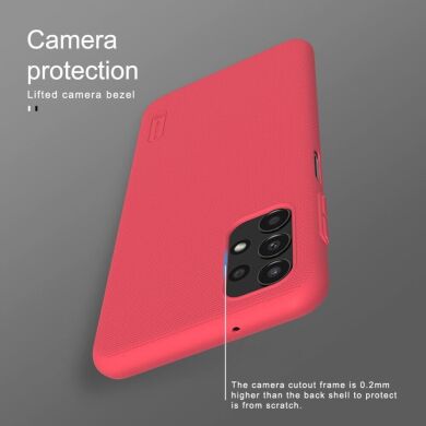 Пластиковый чехол NILLKIN Frosted Shield для Samsung Galaxy A13 (А135) - Red