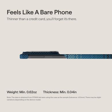 Ультратонкий чехол Pitaka Edge Case (FF) для Samsung Galaxy Fold 8 (FMWFOLD8) - Moonrise