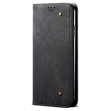 Чохол-книжка UniCase Jeans Wallet для Samsung Galaxy A22 5G (A226) - Black