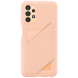 Защитный чехол Card Slot Cover для Samsung Galaxy A23 (A235) EF-OA235TPEGRU - Peach. Фото 1 из 5