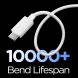Кабель Spigen Essential EB6015CC USB to Type-C (60W, 1.5m) ACA10413 - White