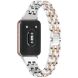 Ремешок Deexe Crystal Design для Samsung Galaxy Fit 3 - Silver / Rose Gold. Фото 3 из 6