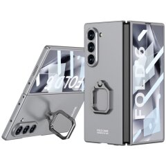 Защитный чехол GKK Ring Shell для Samsung Galaxy Fold 6 - Grey